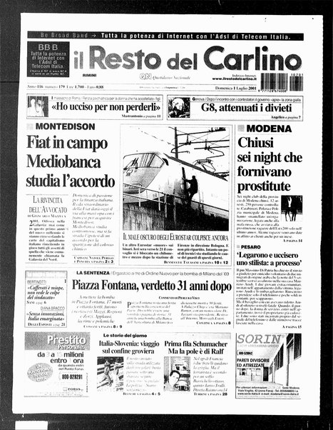 Il Resto del Carlino : giornale dell'Emilia